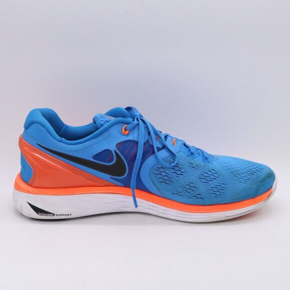 Nike LunarEclipse 4 Mens Sz 13 - Blue / Orange 629682-401 - Picture 11 of 14
